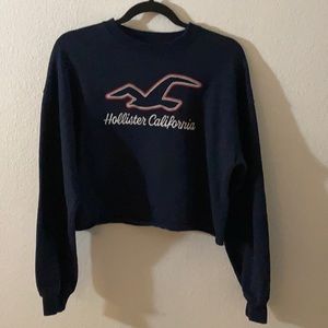 Hollister crop sweater